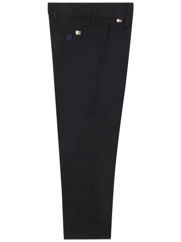 Hugo Boss Kids Wełniane spodnie w kolorze czarnym
