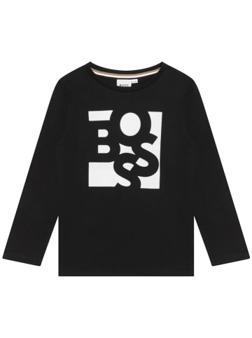 Hugo Boss Kids Koszulka w kolorze czarnym