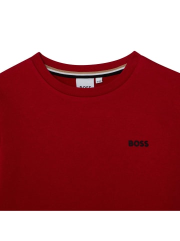 Hugo Boss Kids Bluza w kolorze czerwonym