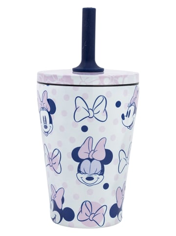 Disney Minnie Mouse Kubek "Minnie" w kolorze jasnoróżowo-granatowym - 360 ml