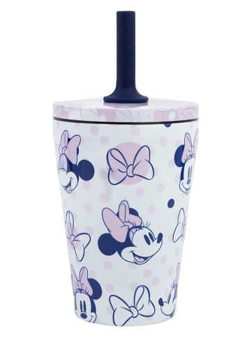 Disney Minnie Mouse Kubek "Minnie" w kolorze jasnoróżowo-granatowym - 360 ml