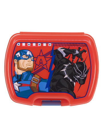 Avengers Lunchbox "Avengers" in Rot - (B)17 x (H)14 x (T)7 cm