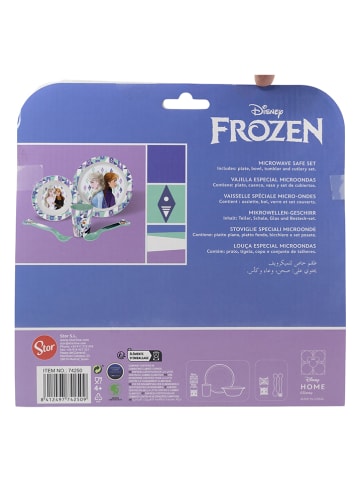 Disney Frozen 5-delige serviesset "Frozen" paars