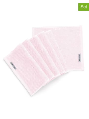Kushel 6er-Set: Seifenhandtücher "The Soap Set" in Rosa