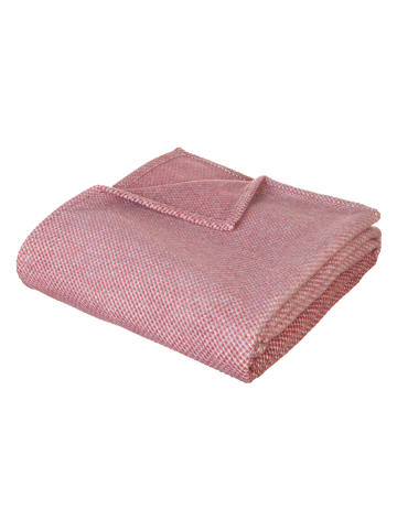 Kushel Wohndecke "Woven" in Rosa - (L)200 x (B)140 cm