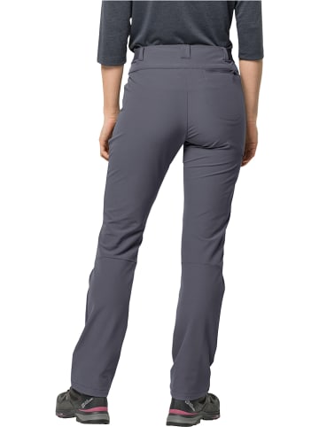 Jack Wolfskin Spodnie funkcyjne - Slim fit - w kolorze szarym