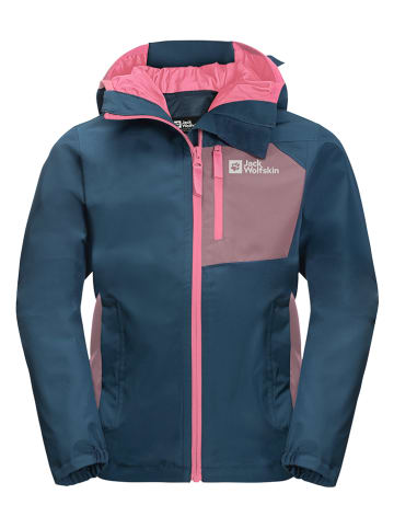 Jack Wolfskin Functionele jas "Active Hike" donkerblauw/lichtroze