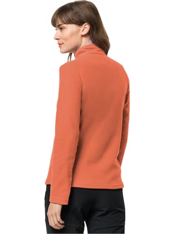 Jack Wolfskin Fleecepullover "Taununs" in Orange