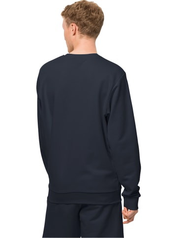 Jack Wolfskin Sweatshirt "Essential" donkerblauw