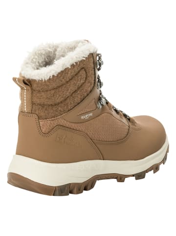 Jack Wolfskin Leren wandelboots "Everquest" lichtbruin