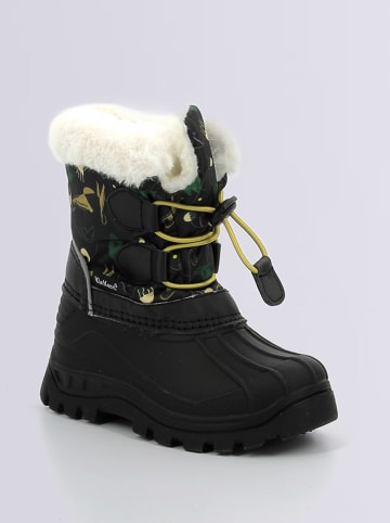 Kickers Winterstiefel "Sealsnow" in Schwarz/ Khaki