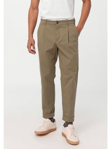 Hessnatur Spodnie chino w kolorze khaki