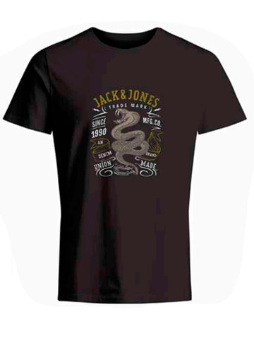 Jack & Jones Shirt "Patrick" in Schwarz