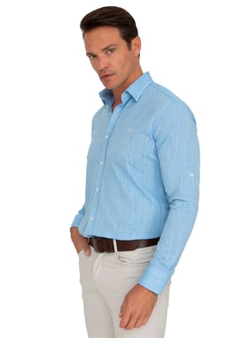 SIR RAYMOND TAILOR Koszula "Gordola" - Regular fit - w kolorze błękitnym