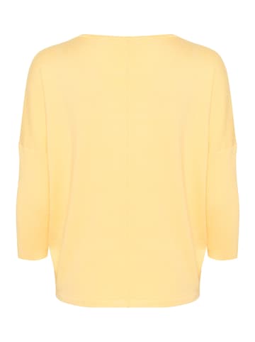 SAINT TROPEZ Sweter w kolorze żółtym