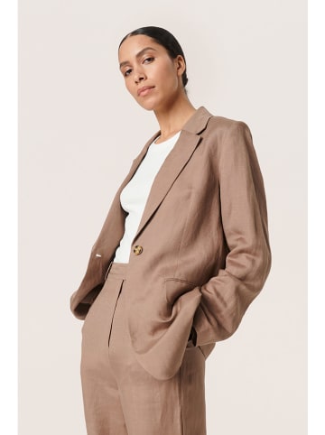 Soaked in Luxury Blazer "Sun" in Taupe