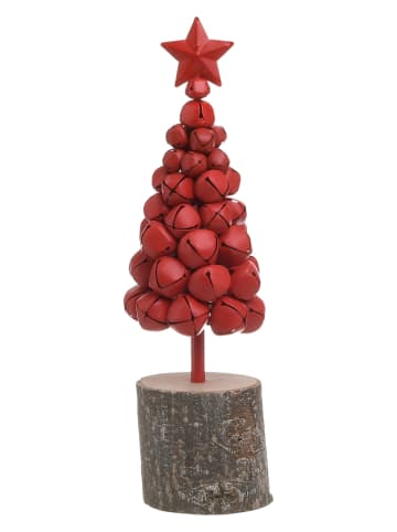 InArt Decoratief object "Tree" rood/bruin - (H)29 x Ø 8 cm
