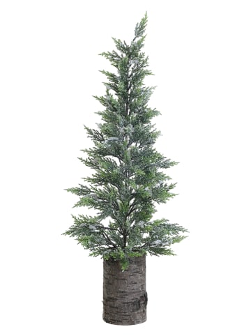 InArt Kunstkerstboom groen/bruin - (B)25 x (H)75 x (D)25 cm