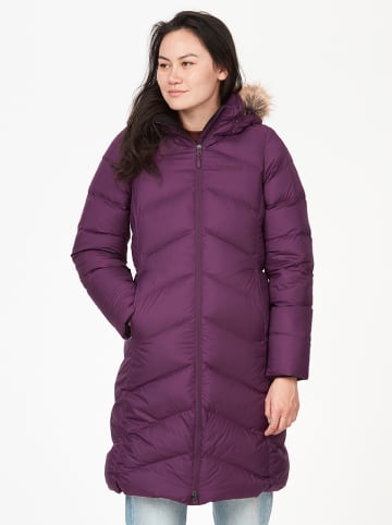 Marmot Płaszcz puchowy "Montreaux" w kolorze fioletowym