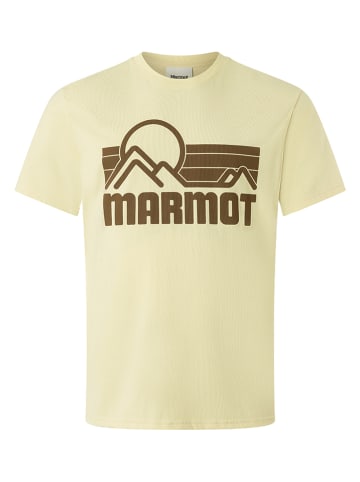Marmot Koszulka "Coastal" w kolorze jasnożółtym