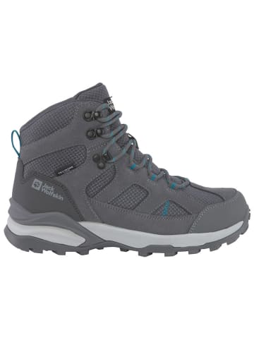Jack Wolfskin Leren trekkingschoenen "TRAIL HIKER TEXAPORE MID" grijs