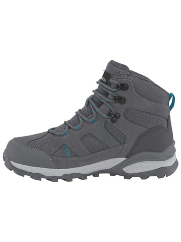 Jack Wolfskin Leder-Trekkingschuhe "TRAIL HIKER TEXAPORE MID" in Grau