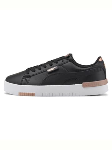 Puma Leder-Sneakers "Renew" in Schwarz