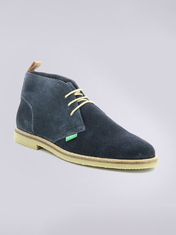 Kickers Leren veterschoenen "Tyl" donkerblauw