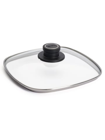 Woll Deksel van veiligheidsglas - (B)22 x (D)22 cm