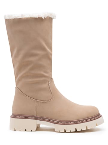 Foreverfolie Winterstiefel in Beige