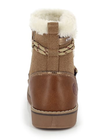 Kimberfeel Winterboots "Sienna" cognackleurig