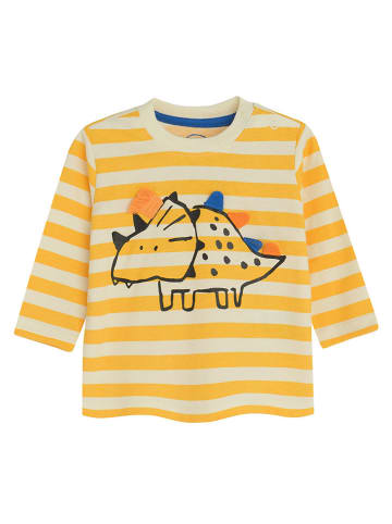COOL CLUB Koszulka w kolorze beżowo-żółtym