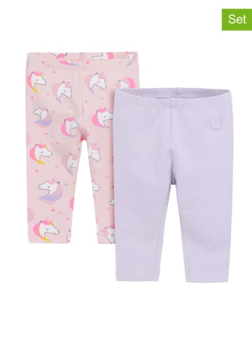 COOL CLUB 2-delige set: leggings lila/lichtroze