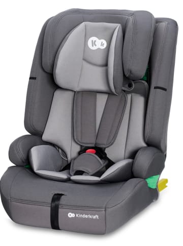 Kinderkraft Kindersitz "Safety Fix" in Grau - Gruppe 1/2/3