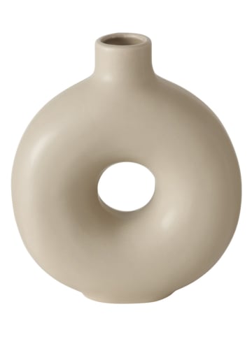Boltze Vase "Lanyo" in Beige - (H)20 cm