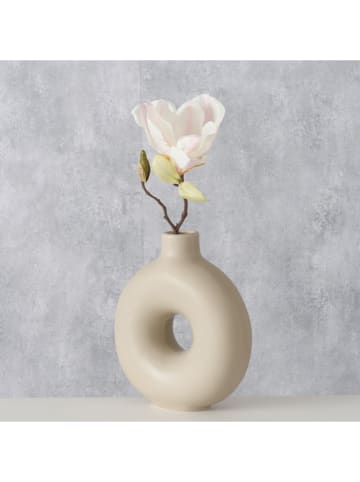 Boltze Vase "Lanyo" in Beige - (H)20 cm