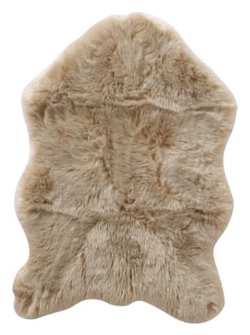 Boltze 2er-Set: Dekofelle "Josy" in Hellbraun/ Grau - (L)90 cm