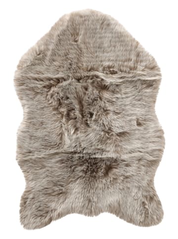 Boltze Futra dekoracyjne (2 szt.) "Josy" w kolorze jasnobrązowo-szarym - dł. 90 cm