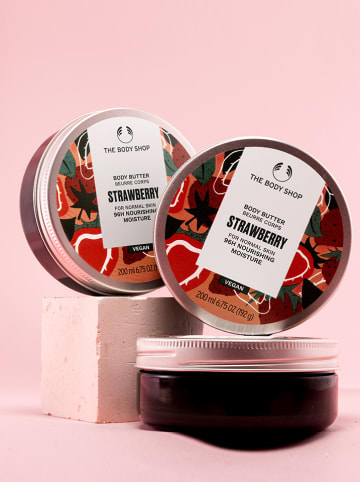 The Body Shop Körperbutter "Strawberry", 200 ml