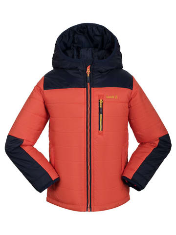 Kamik Doorgestikte jas "Canyon" oranje/donkerblauw
