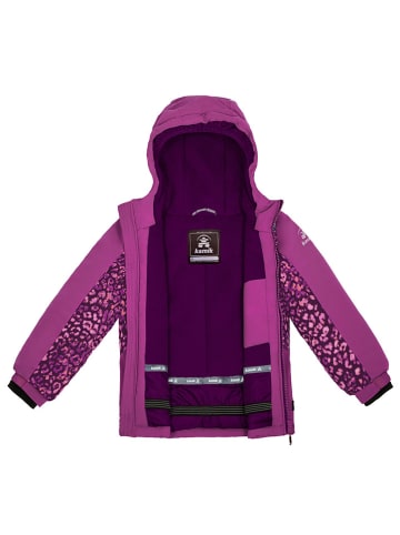 Kamik Kurtka narciarska "Darcey" w kolorze fioletowym