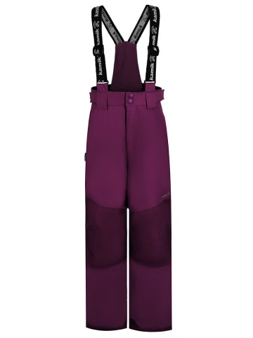 Kamik Spodnie narciarskie "Bella" w kolorze ciemnofioletowym
