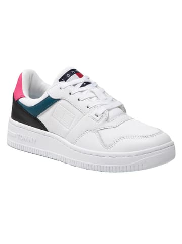 Tommy Hilfiger Shoes Leder-Sneakers in Weiß