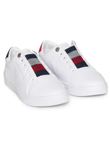 Tommy Hilfiger Shoes Leder-Sneakers in Weiß