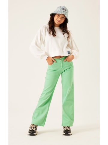 Garcia Spijkerbroek - wide fit - groen