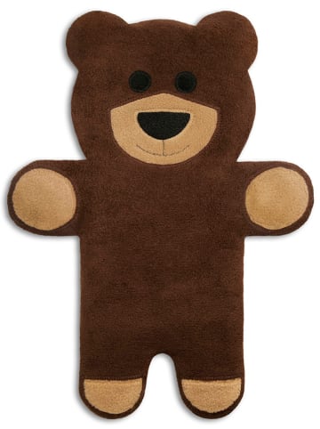 Leschi Poduszka termiczna "Bear" w kolorze brązowym na brzuch - 35 x 26 cm