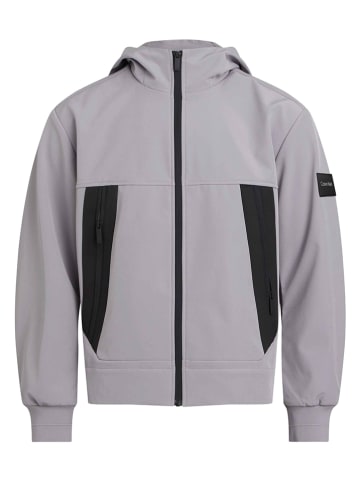 Calvin Klein Softshell Jacke in Grau