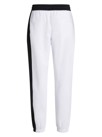 Calvin Klein Spodnie dresowe w kolorze czarno-białym