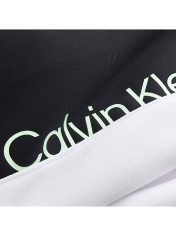 Calvin Klein Sweatbroek zwart/wit