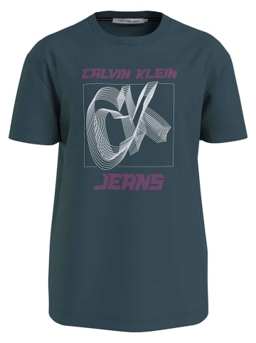 Calvin Klein Shirt in Blaugrau